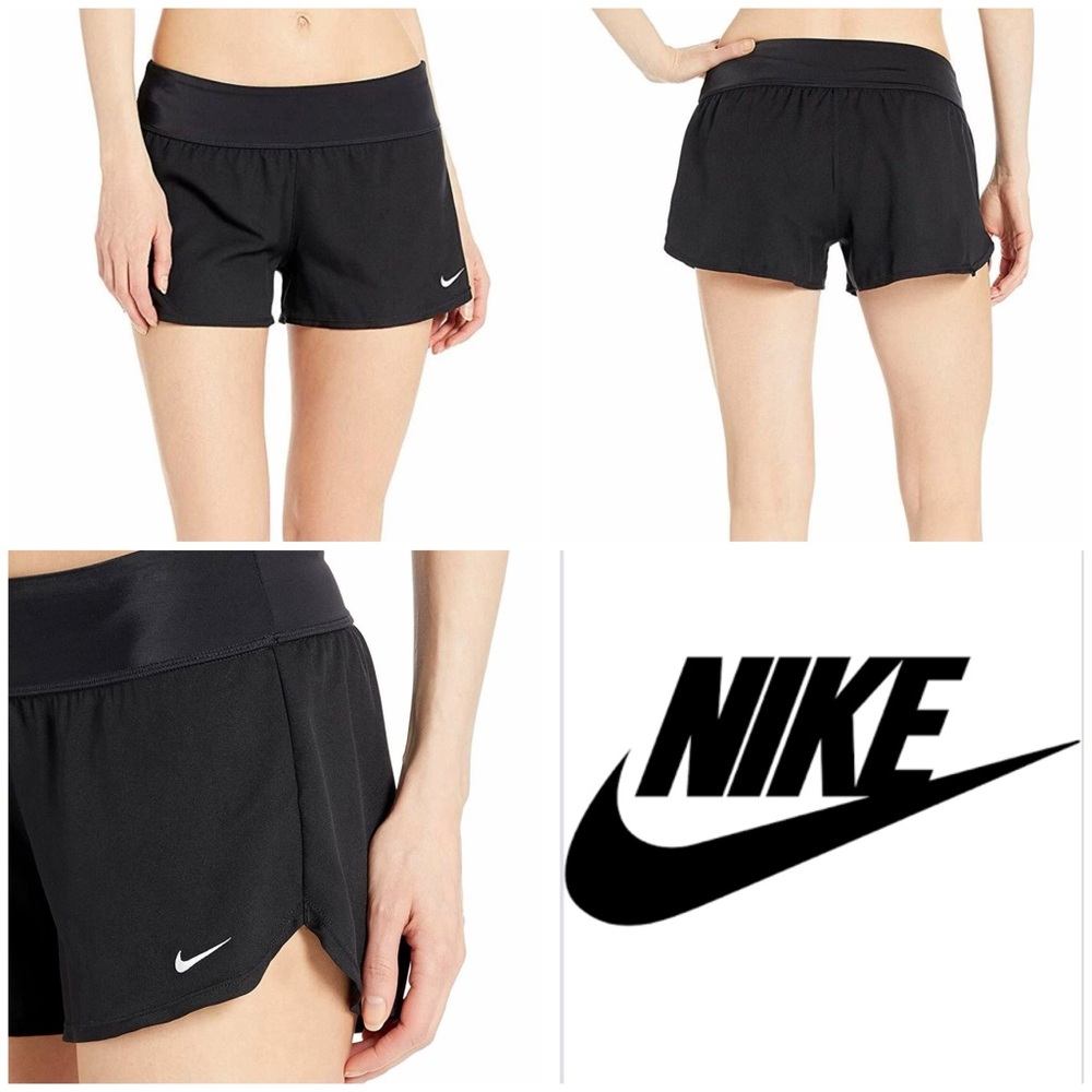 NWT $50 Nike Swim Effortless Essential Women L Boardshort Swim Shorts Hot Yoga